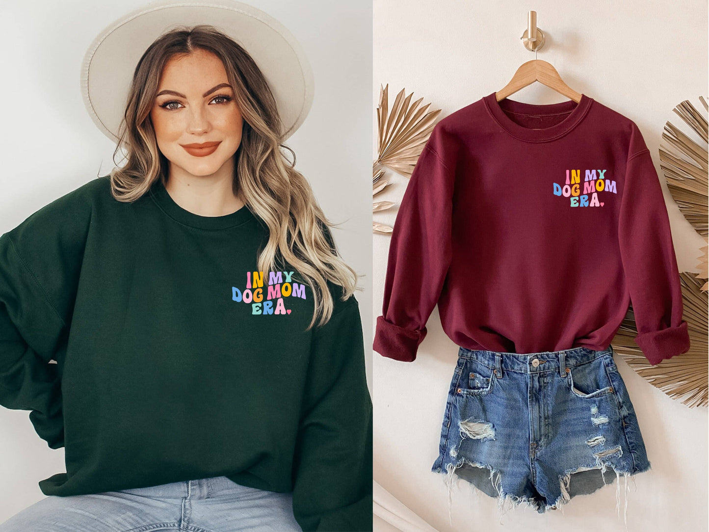 In My Dog Mom Era, Dog Mom Sweatshirt