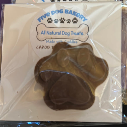 Large Carob Peanut Butter Paws