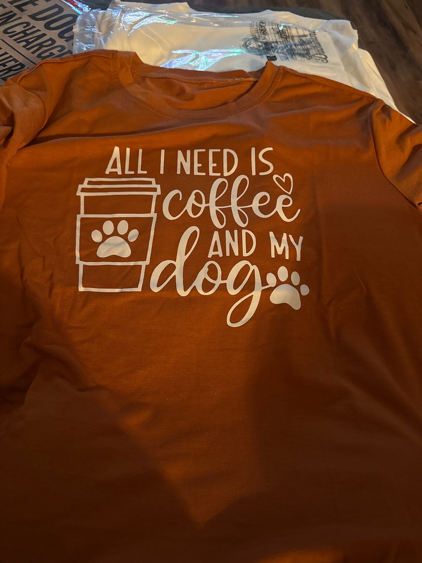Coffee and My Dog Tshirt